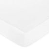 Linteum Textile Percale Twin Fitted Sheets, White, 180 Thread Count, 36x80x9 in.