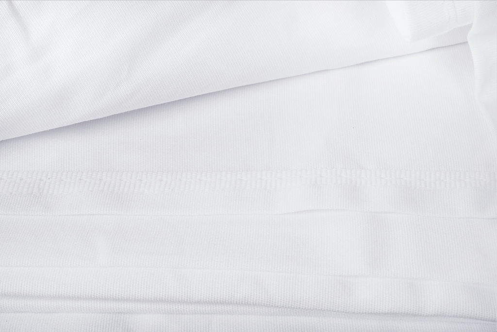 Linteum Textile Supply White Bed Sheet – 54x90 Soft and Comfortable Flat Sheets 180 Thread Count Top Sheets for Home, Hospitals, Spas & Rental Properties