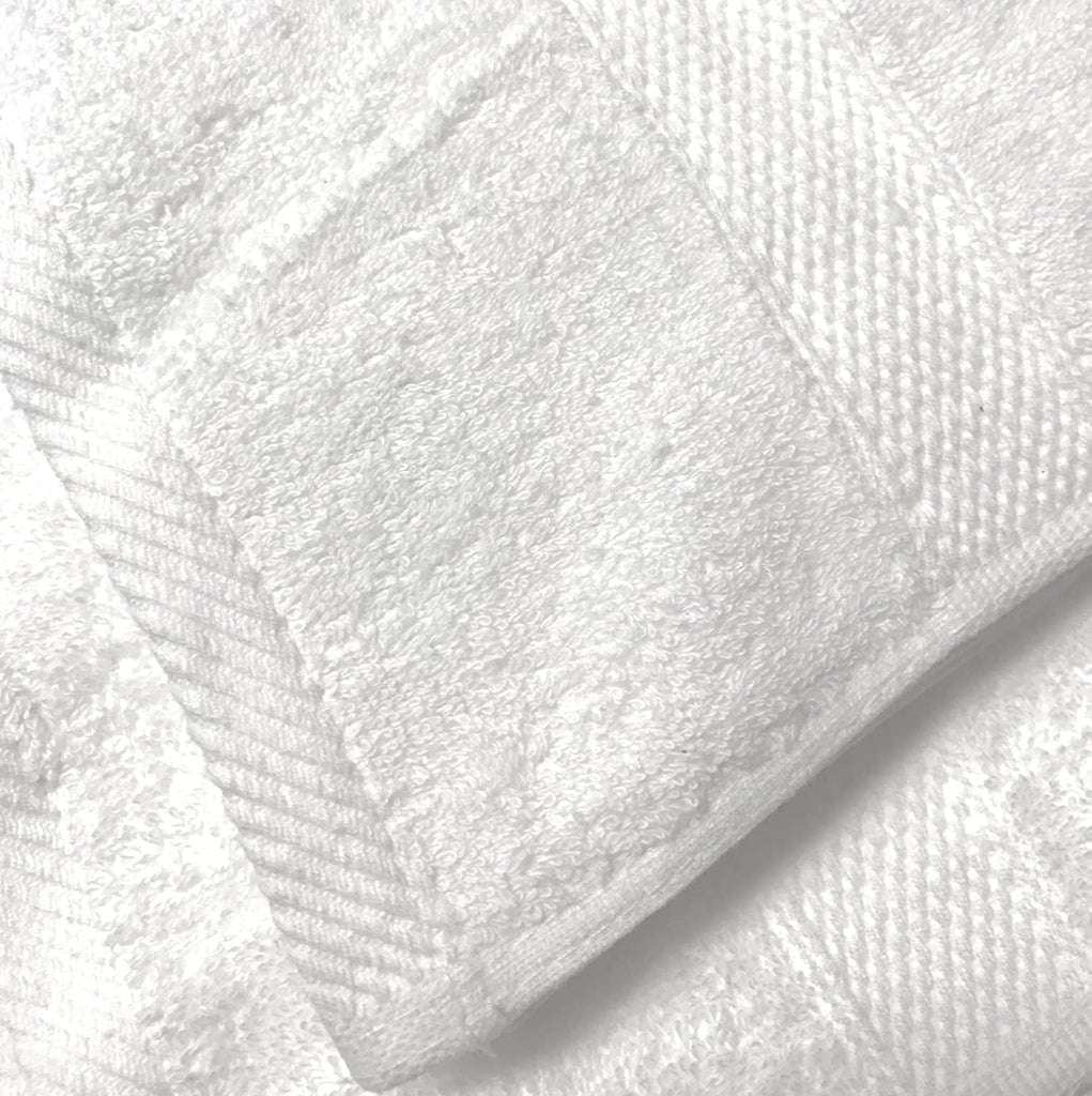 Linteum Textile Supply Premium Bath Towels Highly Absorbent, Soft, Lightweight with 100% Cotton Material for Home, Hotel, Spa, Gym, and More (24x50 inches) - White