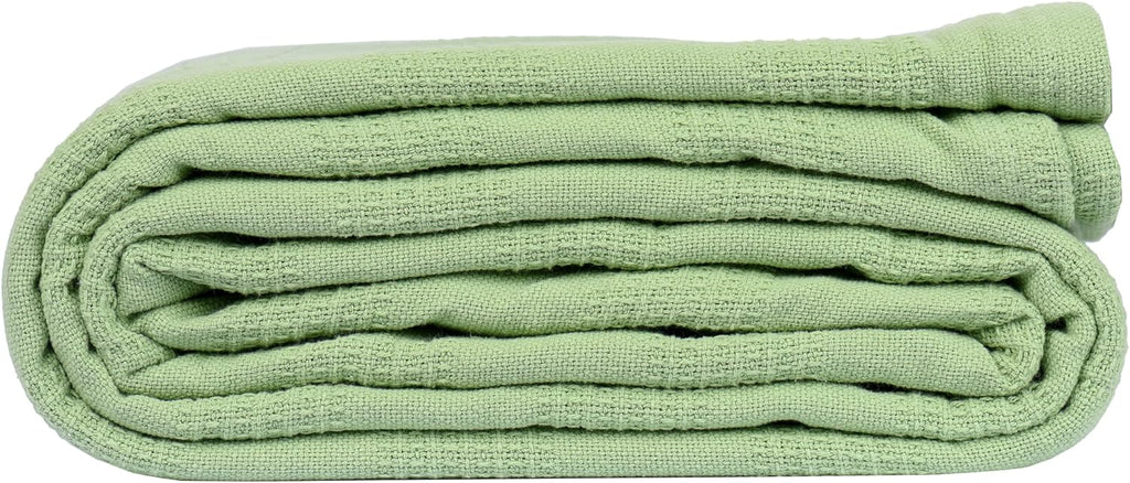 Linteum Textile 74x100 in Hospital Thermal SNAGLESS Spread Blanket, 10 –  Linteum Textile Supply