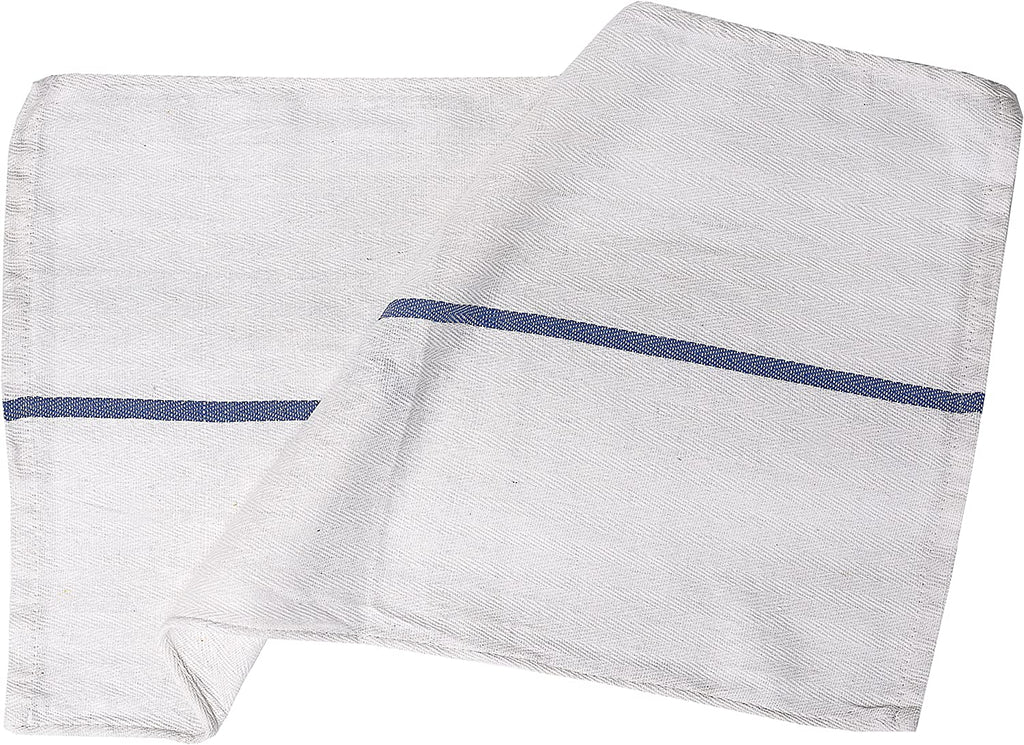 Kitchen Towels Set of 4 Cotton Dish Towels Striped Dishcloths