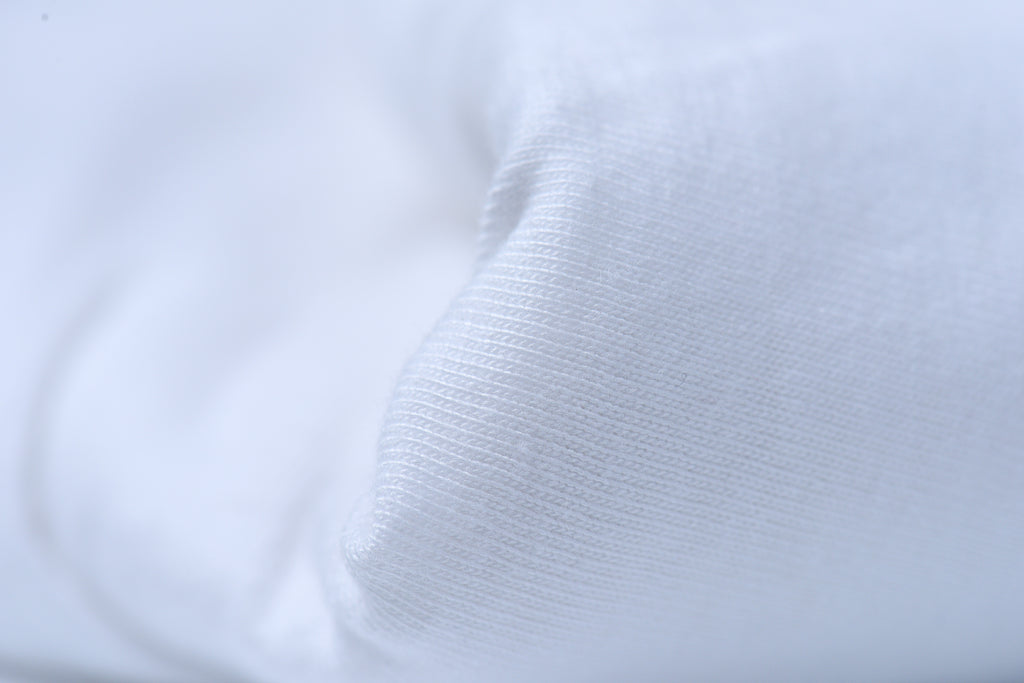 Linteum Textile White Fitted Hospital Bed Sheets (36"x84"x16") - Cotton Blend Soft Jersey Knitted Twin Sheets - Shrinkage Resistant for Home, Hotel, Motel & Rental Properties