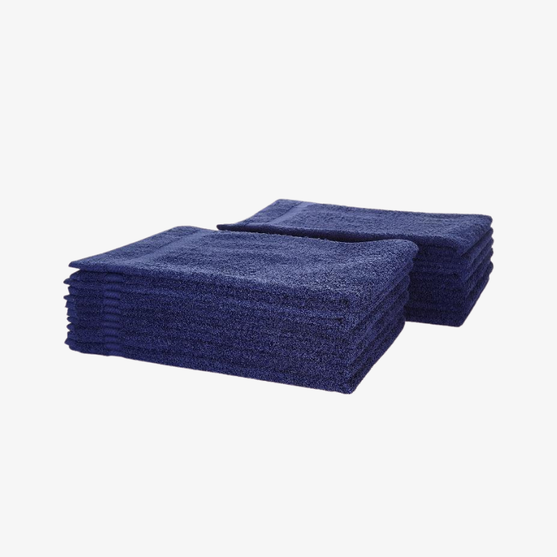 Linteum Textile Kitchen Towel Rag with Blue Stripe - 100% Cotton Kitch –  Linteum Textile Supply