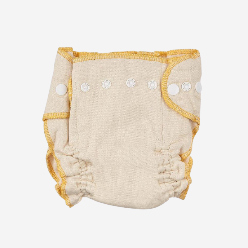 Fitted Cloth Diapers with Snap Closures
