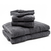 6-Piece Luxury Bath Towel Set: Includes 2 Bath Towels, 2 Hand Towels & 2 Washcloths. Made from 100% Soft Cotton